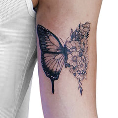 YICKYUE  -  Butterfly Tattoo Sticker Waterproof and Long-lasting Temporary Tattoo