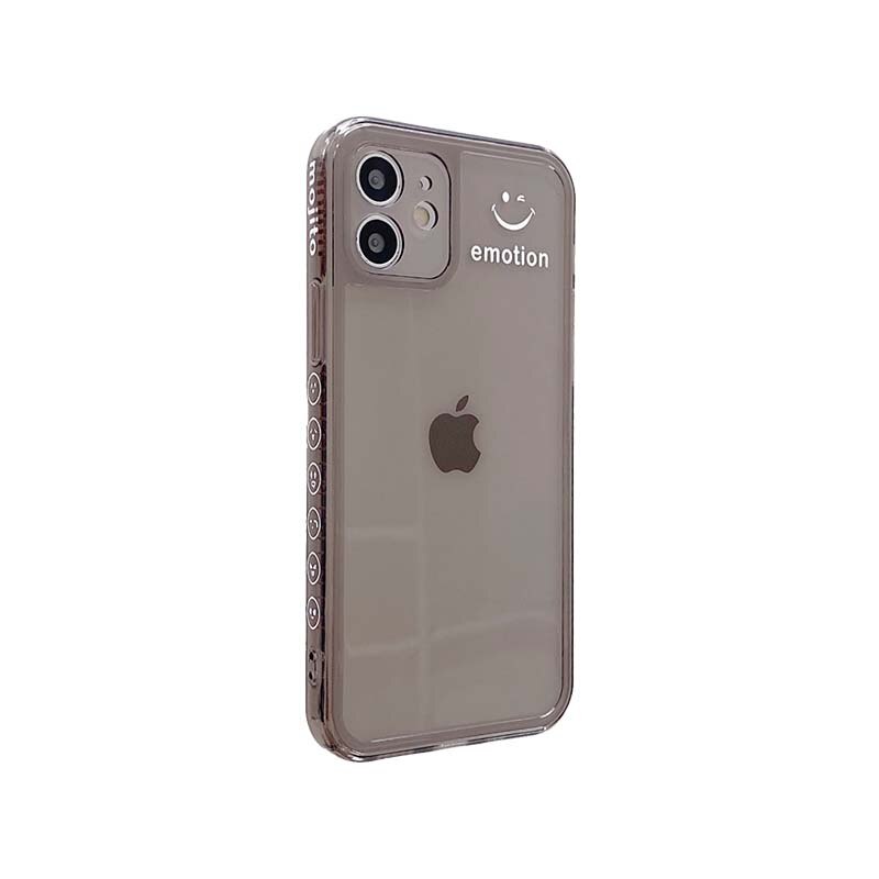 Smiley cute smile phone case for iphone 12 mini 7 8 plus 11 pro max se  x xr xs max soft silicone cartoon couple cover capa