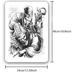 YICKYUE  -  Angel Wing Temporary Tattoo Stickers Full Back Magic Tattoos Herbal Juice Tattoos Long lasting 1-2 weeks Realistic Fake Tattoo