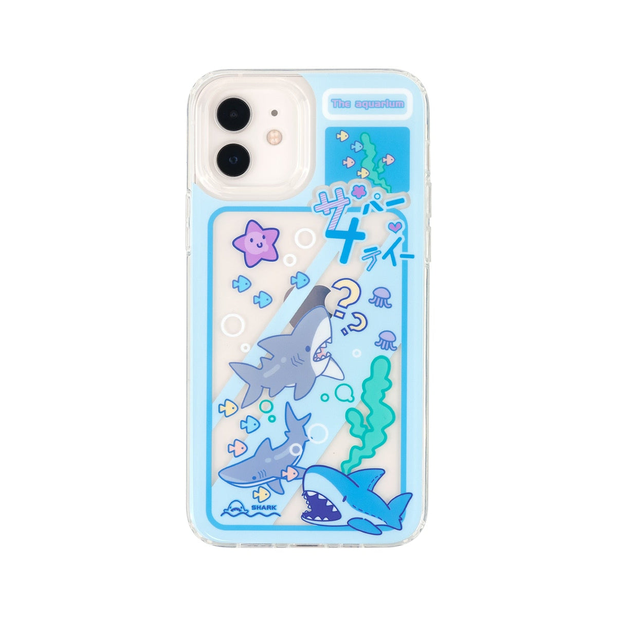 GeekShare Case For IPhone 12 Mobile Phone Protective Shell Shark Party Soft Transparent IPhone 12 pro Cases Edge Anti-fall 2022