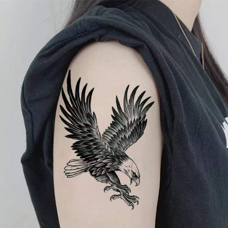 Eagle Fake tattoo Water Transfer Waterproof Temporary Sticker Women Men sexy Beauty Body Art Cool Stuff Arm Art