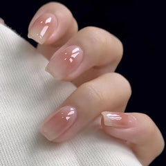 Peach Blush Handmade Press On Nails