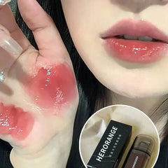 YICKYUE  -  Ice Night Mirror Lip Glaze Sexy Jelly Lip Gloss Moisturizing and Moisturizing Lip Film Forming Quickly Korean Cosmetics