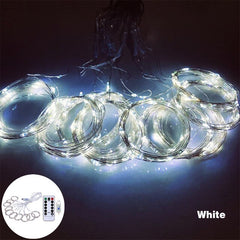 New Year 2022 Festoon Led Light Curtain Christmas Holidays New Year's Decor Noel Christmas Ornaments Decoration for Bedroom