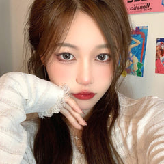 YICKYUE  -  Graded 1pair Breeze Colored Contact Lenses 14mm Softlens