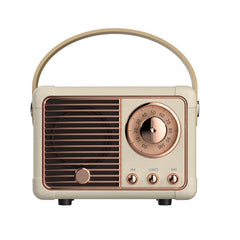 HM11 Retro Bluetooth Speaker Mini Wireless Car Audio Decortive Retro Smart Radio USB Subwoofer Birthday Gift radio antigo
