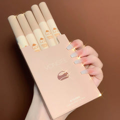 VONGEE 5Pcs/Set  Velvet Lip Glaze Matte Lipstick Gift Box Set Student Lip Glaze Show White Make Up