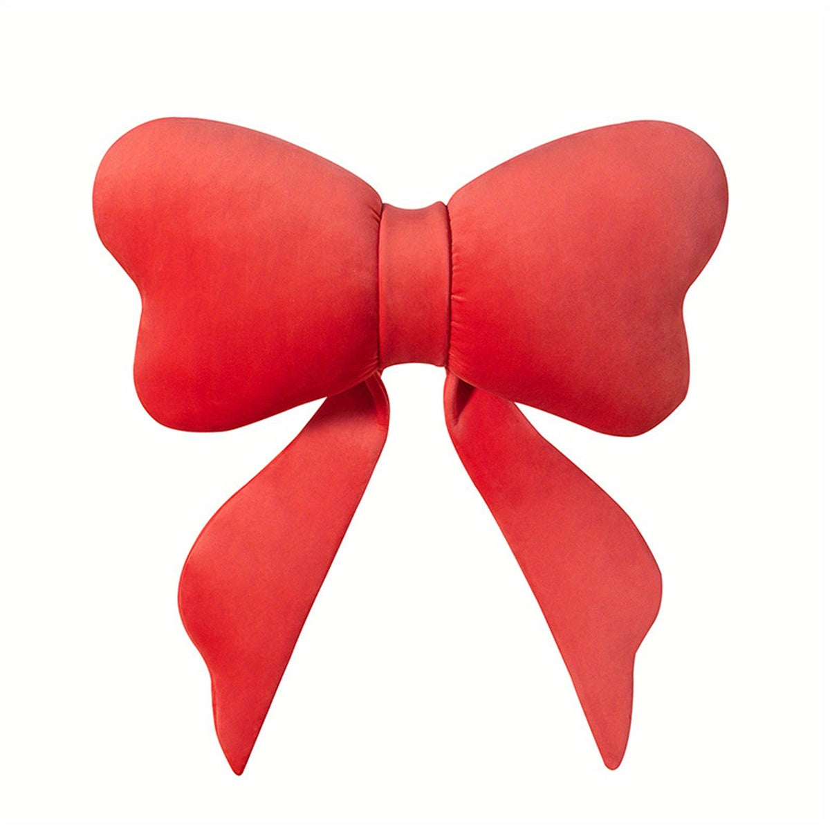 YICKYUE  -  Bow Shape Throw Pillow Cute Soft Sofa Cushion Back Support Stuffed Toy for Bedroom Couch Office Home Decoration
