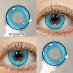 1pair New Fashion Cosplay Contact Lenses for Eyes Red Lenses Halloween Beauty Brown Lenses Myopia Color Contact Lenses