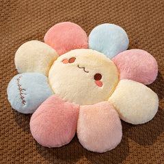 Lovely Smiley Sun Flower Cartoon Plush Throw Pillow Chair Cushion Home Decor Living Sofa Cushions Bedroom Bed Decorative Pillows