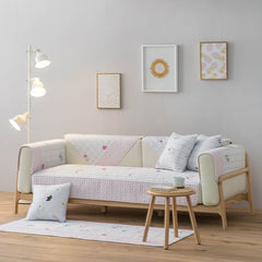 Four Seasons Sofa Cover Cotton Non-slip Sofa Couch Seat Cushion Armrest Towel Fabric  L Shape Pillowcover Living Room Home Decor