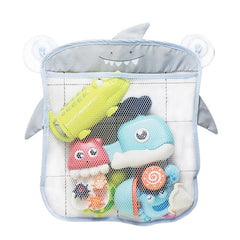 Baby Bath Toys Cute Duck Frog Mesh Net Toy Storage Bag Strong Suction Cups Bath Game Bag Bathroom Organizer Water Toys for Kids