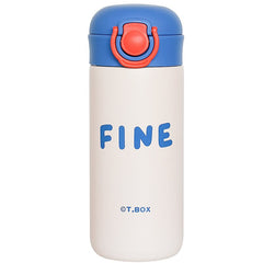 New Creative Double Wall Thermos Vacuum Insulated Stainless Steel Vacuum Flask Portable Bullet Cover Kids Student Drinking Cups