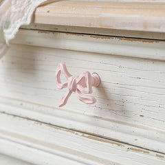 YICKYUE  -  Furniture Handles Cabinet Door Handle 2pcs Metal Pink Bowknot Decor Handle Drawer Wardrobe Glass Door Handle Home Decoration