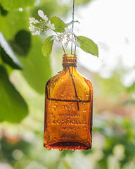 Amber Glass Vase