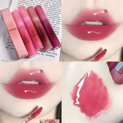 YICKYUE  -  Juice Mirror Water Lip Gloss Moisturizing Hydrating Sexy Lip Tint Waterproof Liquid Lipstick Lipgloss Makeup Korean Cosmetics