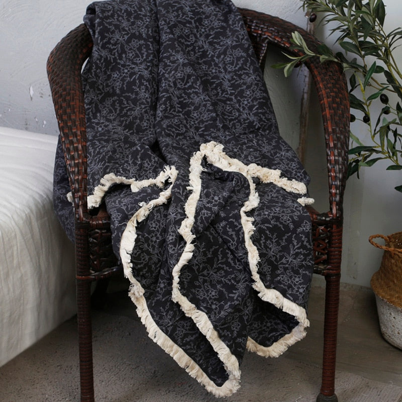 Yickyue Double Layer 100% Linen Throw Blankets Sofa Cover Bedspread Home Decor Drop Shopping Bed Cover 200x230 Home Textile
