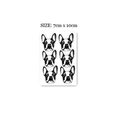 Waterproof Temporary Tattoo Sticker Cute Puppy Design Body Art Fake Tattoo Flash Tattoo Arm Female Male