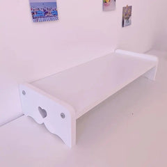 YICKYUE Office desktop ins storage rack rack girl heart laptop monitor screen increase rack storage rack interior decoration rack