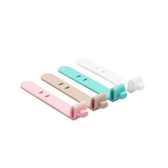 4Pcs Universal Line Storage Clip Desk Organizer Winder Portable Earphone Data Cable Storage Buckle Organizer