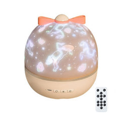 Star Light Projector Night Light Children's Toy Girl Starry Bedroom Night Light Romantic Rotation Happy Birthday