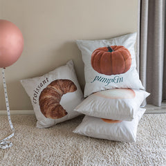 YICKYUE  -  Ins Style Home Decoration Food Dessert Pillow Cover Car Sofa Pillow Cover Living Room DecorCushion Printing Pillow Case Coussin