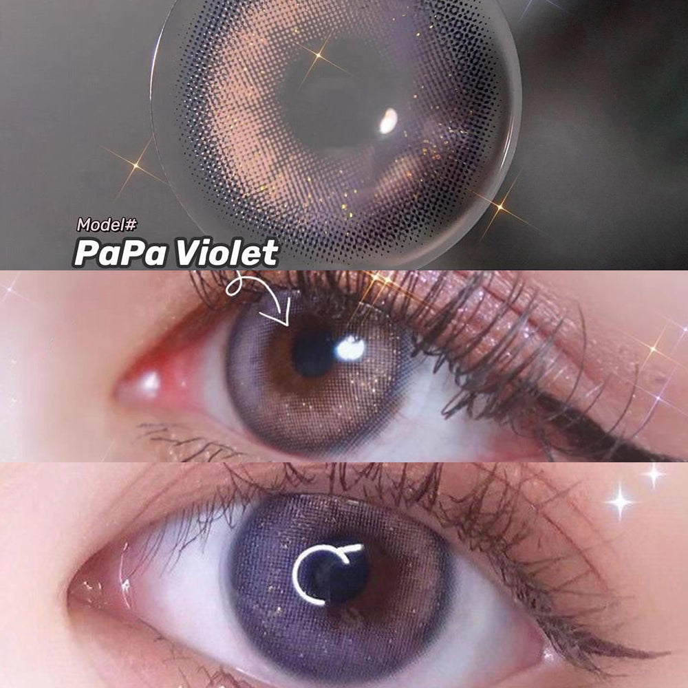 YICKYUE  -  1pair Yashiro Nene Cosplay Colored Contact Lenses 12months