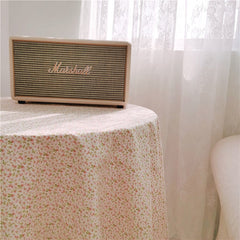 Korean Style Small Floral Elegant Living Room Coffee Rectangular Tablecloth Picnic Mat Decoration Hanging Cloth Background Cloth