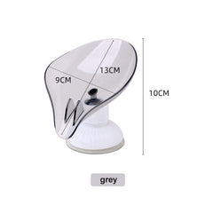 Tree Leaf Laundry Soap Dish Toilet Soap Shelf  Vertical Suction Cup Wall Hanging Soap Holder Punch-free Water-free Storage Box
