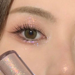 YICKYUE  -  Fine Flash Liquid Eye Shadow Bright Crystal Pearl Light Broken Drill Fine Flash Bright High Gloss Sleeping Silkworm Eye Makeup