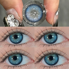 YICKYUE  -  1 Pair New Natural Color Contact Lenses for Eyes Green Pupils Circle Lenses Beauty Lenses Graduated Fashion Cosmetic Lens