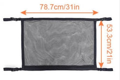 Portable Car Ceiling Storage Net Pocket Roof Interior Cargo Net Bag Car Trunk Storage Pouch Sundries Storage Organizer
