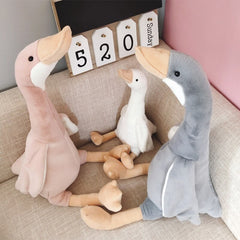 28/35/50cm Soft White Duck Plush Toys Cute Long Neck Goose Stuffed Animal Doll Giant Plush Toys For Girls Children Free Shipping