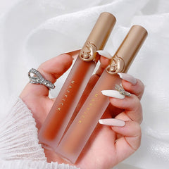 MAFFICK Dolphin Series Velvet Lip Glaze Matte Matte Long-lasting Color Moisturizing Not Drying Easy Makeup Student Lip Makeup