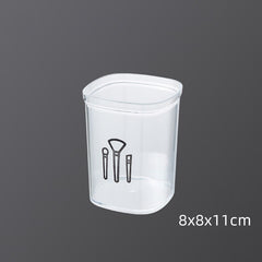 Acrylic Cosmetic Organizer Makeup Table Makeup Tools Storage Box Perfume Lipstick Nail Polish Skincare Organizer Case Pen Holder