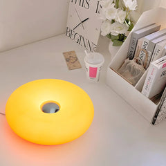YICKYUE  -  Bauhaus table lamp USB plug bedroom bedside lamp living room dining room decoration donut ambient light