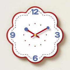 Yickyue Nordic Funny Wall Clocks Stylish Painting Colorful Aesthetic Clock Wall Art Deco Modern Cute Minimalistic Quiet Saat Home Design