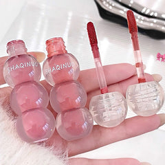 YICKYUE  -  Cute Velvet Matte Lip Gloss Long Lasting Liquid Lipstick Lip Makeup Beauty Nonstick Cup Waterproof Lip Gloss Korean Makeup New