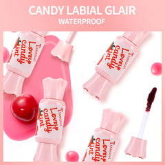 Long Lasting Moisturizer Glitter Lips Tint Lipgloss Makeup Cute Candy Sexy Red Pigments Liquid Lipstick Dye Lip Gloss