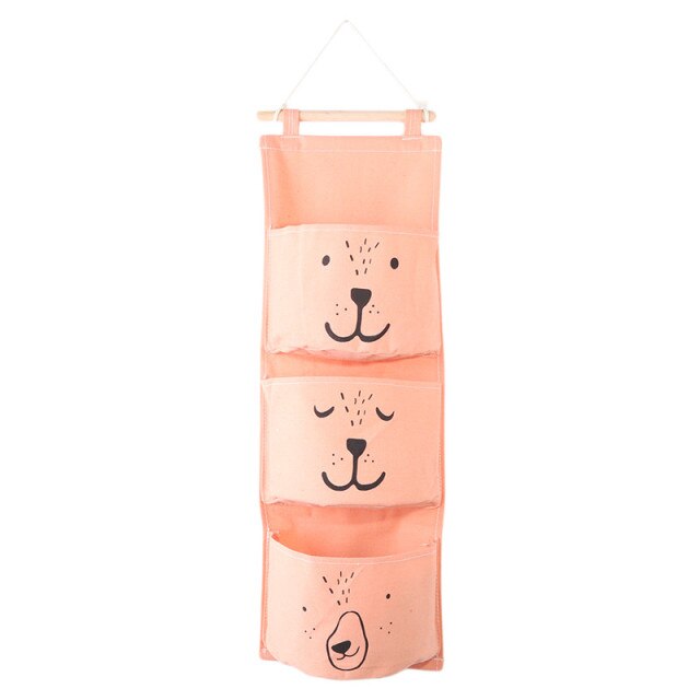 Wall Hanging Bathroom Bath Toy Bags Organizer Linen Closet Children Pouch for Baby Bath Toys Books Cosmetic Sundries