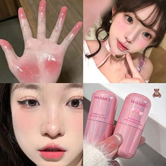 YICKYUE  -  Juicy Purple Lip Gloss Mirror Transparent Glass Lip Oil Non-Fading Hydrating Liquid Lipstick Watery Texture Clear Tint Makeup