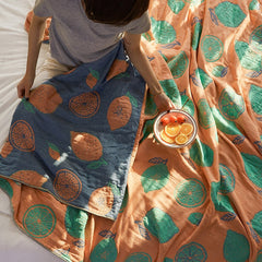 Bedspreads Quilted Summer Bohemian Style Cotton Gauze Throw Blankets On The Bedding Comforter Quilt For Sofa Cover 200*230cm