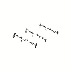 Sexy English Alphabet Design Waterproof Temporary Tattoo Sticker Female Male Arm Leg Fake Tattoo Letter Small Sticker