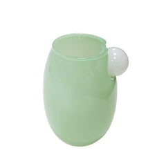YICKYUE  -  Floriddle Creative Glass Cup Tumbler Drinkware Tea Juice Milk Coffee Mug Home Water Glasses Glass Vase Nordic Home Design