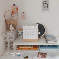 Desk Transformation INS Monitor Computer Increased Shelf Minimalist White Wooden Desktop Bracket Storage Rack Cabinet