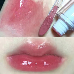 YICKYUE  -  Mirror Lip Gloss Is Long Lasting And Does Not Fade Easily It Forms A Transparent Round Tube Glass Lip Gloss For Women