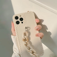 Amber Bracelet pendant ins phone case for iphone 12 11 pro max mini 7 8 plus se 2020 x xr xs max silicone cover shell funda