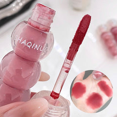 YICKYUE  -  Cute Velvet Matte Lip Gloss Long Lasting Liquid Lipstick Lip Makeup Beauty Nonstick Cup Waterproof Lip Gloss Korean Makeup New