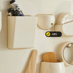YICKYUE  -  Storage Rack for Wall Holder Offices Kitchens Organizer Workshops Bathrooms Children's Rooms Different Shapes Size Hooks Clips