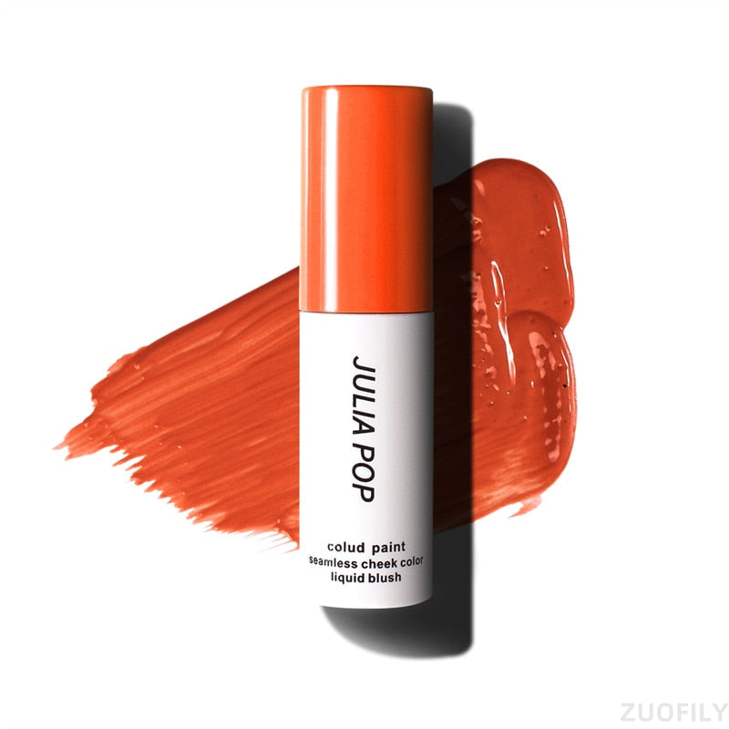 Yickyue 6 Colors Liquid Blush Velvet Matte Blusher Natural Orange Peach Blush Face Pigment Long Lasting Cheek Tint Make Up Maquiagem